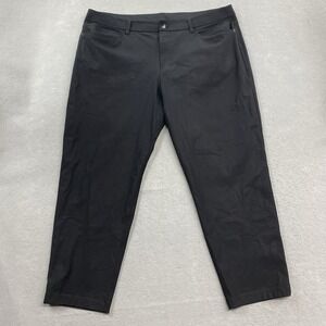 Lululemon Pants Mens 40 Black ABC Classic Fit 5 Pocket Pants LM5AQHS